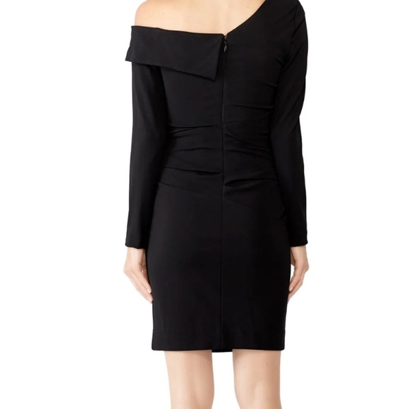 Nicole Miller Structured One Shoulder Dress US 0 MINI - Picture 4 of 11